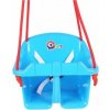 Teddies Hojdačka Baby plast modrá nosnosť 20kg 36x30x29cm 24m + Teddies Hojdačka Baby plast modrá nosnosť 20kg 36x30x29cm 24m +