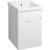 AQUALINE - Skrinka pod výlevku 43x70x49,6cm, biela 57034 AQUALINE - Skrinka pod výlevku 43x70x49,6cm, biela 57034