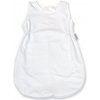 AMY Spací vak letný pletený biely