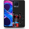 Picasee silikónový čierny obal pre Realme 8 Pro - Francúzsky Buldoček Picasee silikónový čierny obal pre Realme 8 Pro - Francúzsky Buldoček