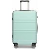 Cestovný kufor na kolieskach Kono Horizontal Design - 96 L - mint Cestovný kufor na kolieskach Kono Horizontal Design - 96 L - mint