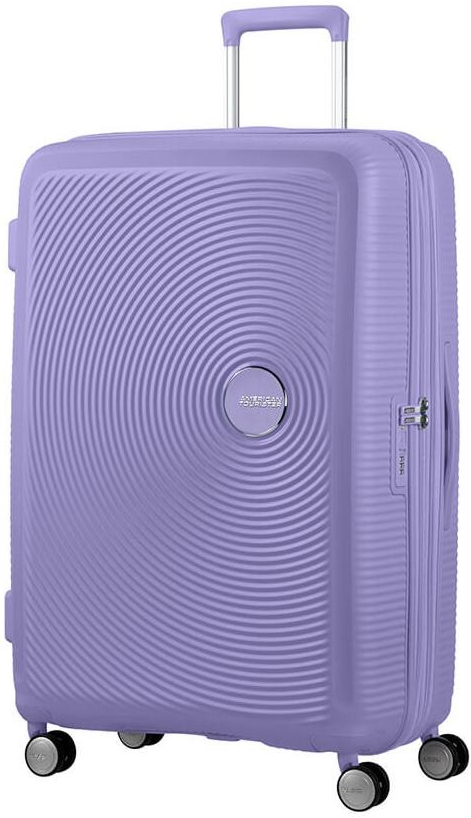 American Tourister Soundbox Spinner 77/28 EXP Lavender fialová 97 l