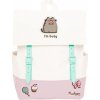Školský batoh Pusheen Rose Collection biely Školský batoh Pusheen Rose Collection biely