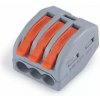 Káblové svorky s pákou 3x0,08-2,5-4mm CMK-413 Káblové svorky s pákou 3x0,08-2,5-4mm CMK-413