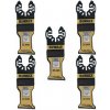 DeWalt DT20776 bimetalový pilový plátok pre multifunčené náradie 32mm, 5ks DeWalt DT20776 bimetalový pilový plátok pre multifunčené náradie 32mm, 5ks