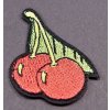 Nažehľovacia záplata - čerešne - rozmer 5 cm x 4,5 cm Nažehľovacia záplata - čerešne - rozmer 5 cm x 4,5 cm