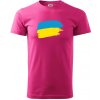 Ukrajina vlajka - Klasické pánske tričko vyššej gramáže - 2XL ( Purpurová ) Ukrajina vlajka - Klasické pánske tričko vyššej gramáže - 2XL ( Purpurová )