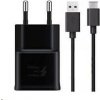 Samsung síťová nabíječka EP-TA200EBE + EP-DG970BBE, USB-C, 15 W, černá - bulk 2446314 Samsung síťová nabíječka EP-TA200EBE + EP-DG970BBE, USB-C, 15 W, černá - bulk 2446314