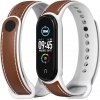Xiaomi Mi Band 5/6 Kombinovaný náhradný náramok Farba: Hnedo-biela MBSCZ-34K09 Xiaomi Mi Band 5/6 Kombinovaný náhradný náramok Farba: Hnedo-biela MBSCZ-34K09
