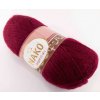 Priadza Angora luks - vínová - 1238 Priadza Angora luks - vínová - 1238