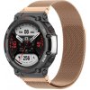 eses Milánsky tah pre Amazfit T-Rex 2 - Rúžovo zlatý eses Milánsky tah pre Amazfit T-Rex 2 - Rúžovo zlatý