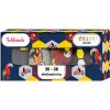 Bellinda CRAZY SOCKS BOX Darčeková krabička zábavných crazy ponožiek 4 páry modrá 39-42 Bellinda CRAZY SOCKS BOX Darčeková krabička zábavných crazy ponožiek 4 páry modrá 39-42