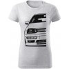 T-ričko Volkswagen Golf Mk3 Half dámske tričko Farba trička: Žltá, Farba potlače: Čierna, Veľkosť: XXL T-ričko Volkswagen Golf Mk3 Half dámske tričko Farba trička: Žltá, Farba potlače: Čierna, Veľkosť: XXL