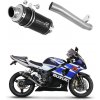 Suzuki GSXR 1000 K1 - K4 2001 - 2004 ladený výfuk Slip-on GP1 BLACK + dB killer medium Suzuki GSXR 1000 K1 - K4 2001 - 2004 ladený výfuk Slip-on GP1 BLACK + dB killer medium