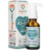 MyVita Prírodný vitamín K2 + D3 - 30 ml MyVita Prírodný vitamín K2 + D3 - 30 ml