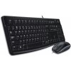 Logitech set MK120/ Drátová klávesnice + myš/ USB/ CZ/SK/ černý 920-002536 Logitech set MK120/ Drátová klávesnice + myš/ USB/ CZ/SK/ černý 920-002536