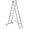 ALUMET 2-dielny rebrík HL2 5209 EUK 2× 9 priečok ALUMET 2-dielny rebrík HL2 5209 EUK 2× 9 priečok