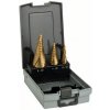 BOSCH BOSCH 3-dielna súprava stupnovitých vrtákov HSS-TiN 4-12; 4-20; 6-30 mm BOSCH BOSCH 3-dielna súprava stupnovitých vrtákov HSS-TiN 4-12; 4-20; 6-30 mm