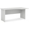ECONOMY Pracovný stôl pravý BASIC, 160x76x90cm, biela