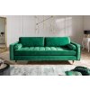 Bighome Sedačka VELVET 225 cm smaragdovo-zelená