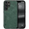 Kožený kryt Skin Feel na Samsung Galaxy S24 Ultra 5G - Zelená Kožený kryt Skin Feel na Samsung Galaxy S24 Ultra 5G - Zelená