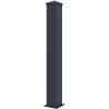 G21 Stĺpik pre plotové pole 10x89 cm s patkou, antracitový G21 Stĺpik pre plotové pole 10x89 cm s patkou, antracitový