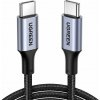 Ugreen US316 USB-C - USB-C kábel, 100 W, 5 A, 0,5 m (čierny) Ugreen US316 USB-C - USB-C kábel, 100 W, 5 A, 0,5 m (čierny)