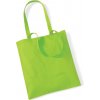 Westford Mill Taška Bag for Life W101, bavlněná, 10l COT50010104299-lime green UNI Zelená lime Westford Mill Taška Bag for Life W101, bavlněná, 10l COT50010104299-lime green UNI Zelená lime