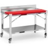 Nerezový stôl s krájacou doskou, 1200 x 700 x 950 mm Nerezový stôl s krájacou doskou, 1200 x 700 x 950 mm