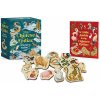 Running Press Chinese Zodiac Wooden magnet Set Miniature Editions