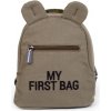 Childhome Detský batoh My First Bag Canvas Khaki Childhome Detský batoh My First Bag Canvas Khaki