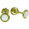 GOLDIE Zlaté náušnice s opálom Orvin LEA374.TRB GOLDIE Zlaté náušnice s opálom Orvin LEA374.TRB