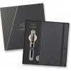 Parker 1502/3491662 IM Black GT roller, darčeková súprava so zápisníkom Parker 1502/3491662 IM Black GT roller, darčeková súprava so zápisníkom