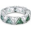 Swarovski Neprehliadnuteľný trblietavý prsteň Ortyx 5610734