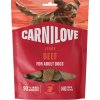 Pamlsok CARNILOVE Jerky pre dospelých psov hovädzie 100 g Pamlsok CARNILOVE Jerky pre dospelých psov hovädzie 100 g