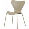 Autronic CT-X7034 CAP Stolička jedálenská, cappucino plast, štvornohá kovová podnož Autronic CT-X7034 CAP Stolička jedálenská, cappucino plast, štvornohá kovová podnož