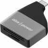 Čítačka kariet AlzaPower USB-C 3.0 Metal Memory Card Reader strieborná (APW-CRC1S) Čítačka kariet AlzaPower USB-C 3.0 Metal Memory Card Reader strieborná (APW-CRC1S)