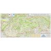 nástenná mapa Slovensko cestné XL 1:250t,90x175cm lamino, plastové lišty nástenná mapa Slovensko cestné XL 1:250t,90x175cm lamino, plastové lišty