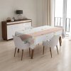 Sablio Obrus Pruhy a zlaté bodky - 130x130 cm Sablio Obrus Pruhy a zlaté bodky - 130x130 cm