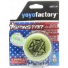 YoYoFactory LED Spinstar zelené fluorescenčné