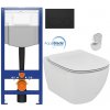CERSANIT predstenový inštalačný systém s čiernym tlačidlom K97-0637 + WC Ideal Standard Tesi so sedadlom SoftClose, AquaBlade K97-526 0637 TE1 CERSANIT predstenový inštalačný systém s čiernym tlačidlom K97-0637 + WC Ideal Standard Tesi so sedadlom SoftClose, AquaBlade K97-526 0637 TE1