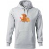Kapybara so zmrzlinou - Mikina pánska Cape s kapucňou - 2XL ( Svetlosivý melír ) Kapybara so zmrzlinou - Mikina pánska Cape s kapucňou - 2XL ( Svetlosivý melír )
