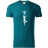 Yoga strom - Tričko z organickej bavlny - 2XL ( Petrolejová ) Yoga strom - Tričko z organickej bavlny - 2XL ( Petrolejová )