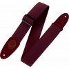 Levy's Signature Cotton Burgundy Gitarový pás Levy's Signature Cotton Burgundy Gitarový pás