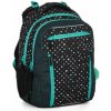 Školský batoh BagMaster PORTO 24 C – čierno-tyrkysový Školský batoh BagMaster PORTO 24 C – čierno-tyrkysový