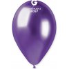 Svet balonku Chrómový balón fialový 33 cm