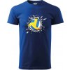 Volejbal lopta v triku - Klasické pánske tričko vyššej gramáže - L ( Kráľovská modrá ) Volejbal lopta v triku - Klasické pánske tričko vyššej gramáže - L ( Kráľovská modrá )