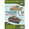 Papierový model - Tank Tiger I Papierový model - Tank Tiger I