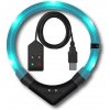 LEUCHTIE Easy Charge USB LED svietiaci obojok magnetický senzor tyrkysový 37,5 cm LEUCHTIE Easy Charge USB LED svietiaci obojok magnetický senzor tyrkysový 37,5 cm