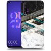 Picasee ULTIMATE CASE pro Huawei Nova 5T - Black & White geometry Picasee ULTIMATE CASE pro Huawei Nova 5T - Black & White geometry